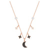 
SWAROVSKI Symbolic Moon Necklace - Black #5429737