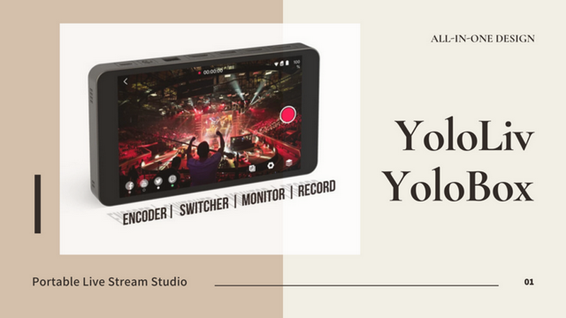 GadgetiCloud YoloLiv YoloBox The Portable Live Stream Studio Why we need YoloBox overview banner