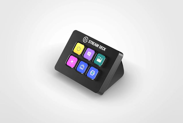 Elgato Stream Deck Mini 6 LCD Keys, One-Touch Control side view right