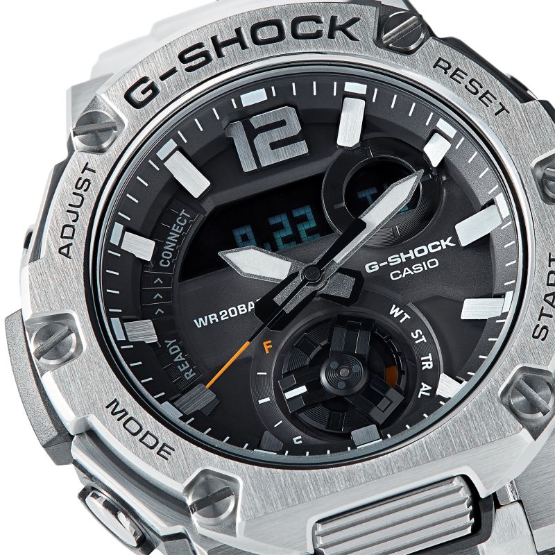 CASIO G-STEEL Mobile Link Tough Solar Watch #GST-B300SD-1AER