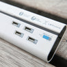 Lexuma XStrip – 4 Gang UK Surge Protector Power Strip with 4 USB Ports - GadgetiCloud