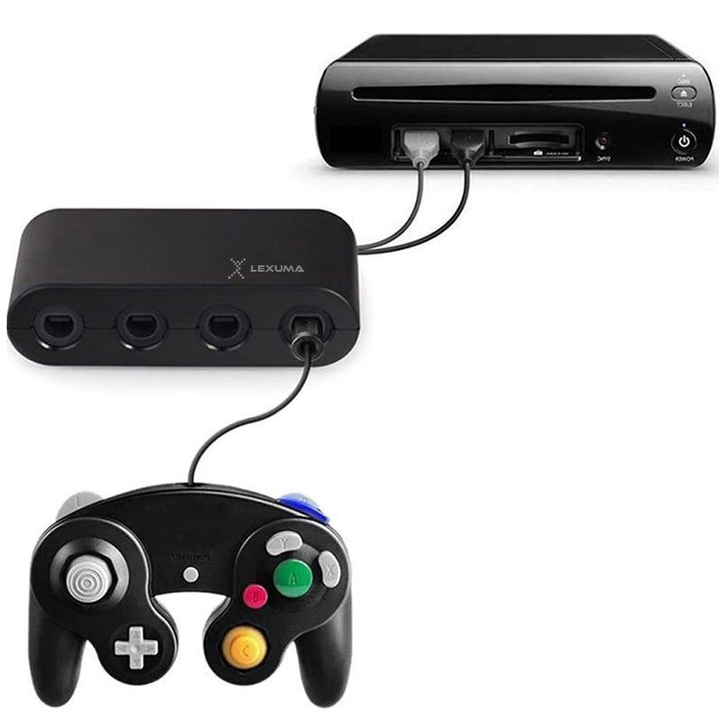 GameCube Controller for Nintendo Wii and GameCube [2 Packs] - GadgetiCloud