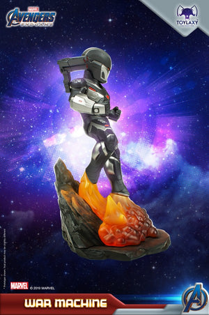 漫威復仇者聯盟：戰爭機器正版模型手辦人偶玩具 Marvel's Avengers: Endgame Premium PVC War Machine official figure toy listing side