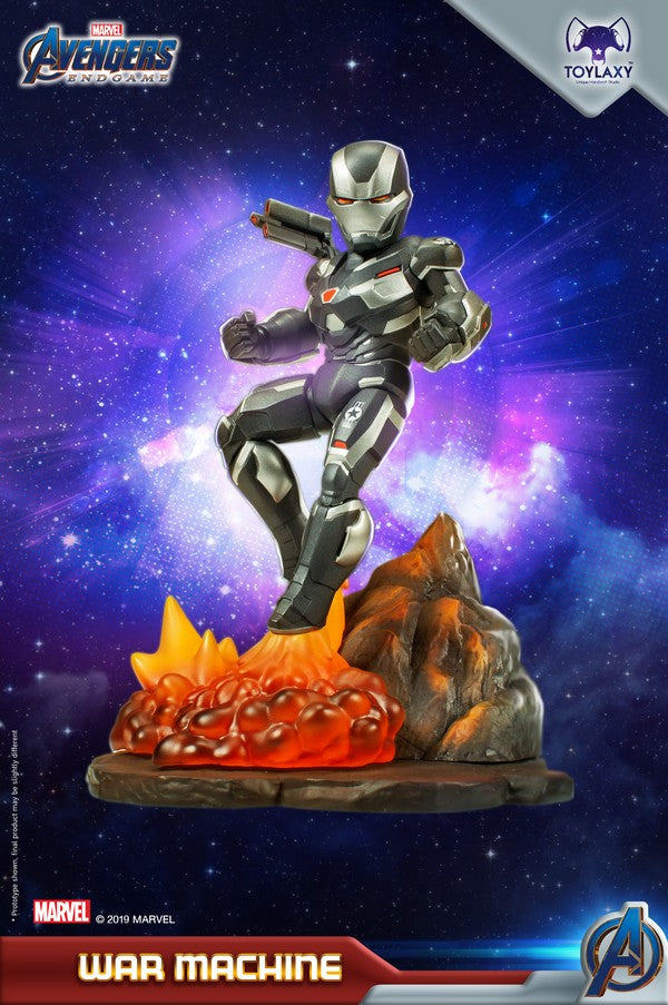 漫威復仇者聯盟：戰爭機器正版模型手辦人偶玩具 Marvel's Avengers: Endgame Premium PVC War Machine official figure toy listing cool