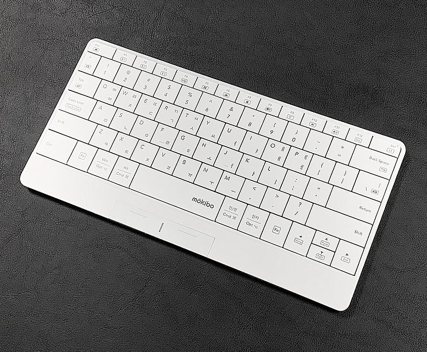 Mokibo 2-in-1 Touchpad-embedded Wireless Keyboard - GadgetiCloud