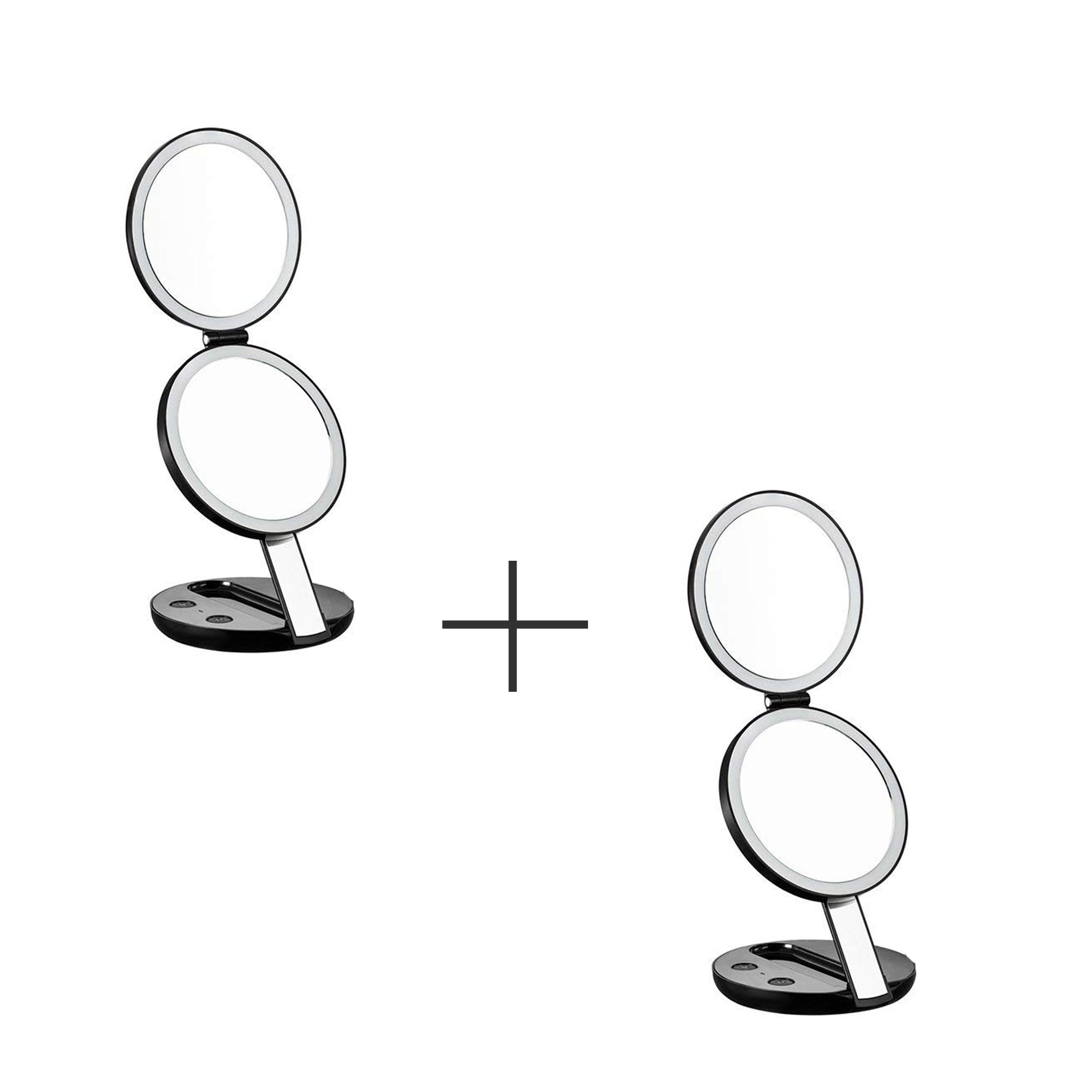 LED Lighted Beauty Makeup Mirrors COMBO - GadgetiCloud